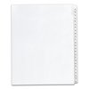 Avery Dennison Index Tab, Allstate 51-75, White, PK25 01703